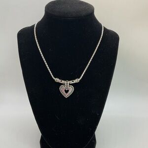 Brighton Shot Through The Heart Necklace